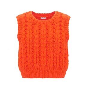 Rachel Comey Romulo Knit Vest Sz L $375